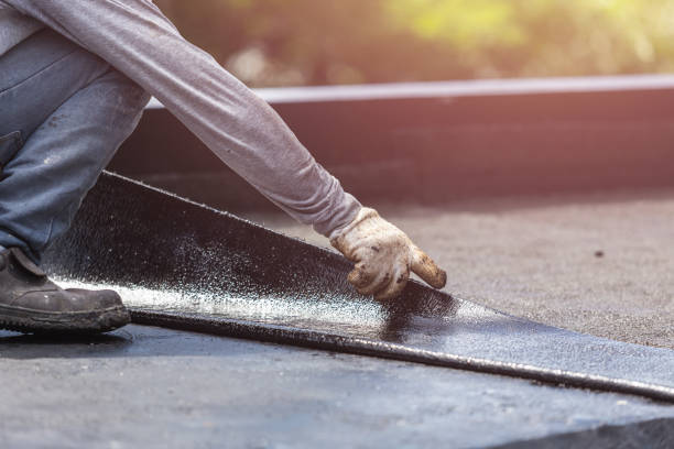 Professional Crawl Space Encapsulation technician working in Farwell, MI